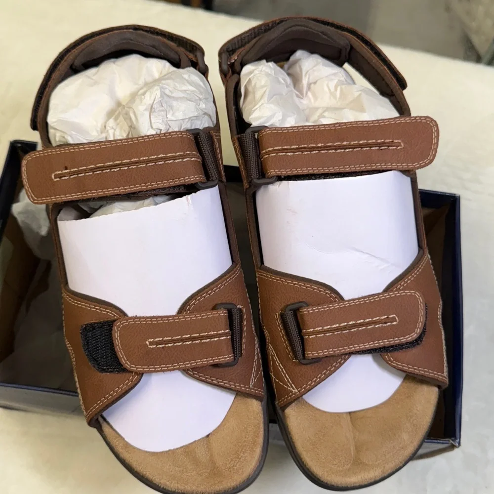 Dockers Men's Newpage Wide Width Outdoor Sporty Sandal- Size 10 W